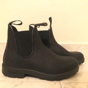 Blundstone | Unisex Original Chelsea Boots in Black leather | Size 5.5 AU